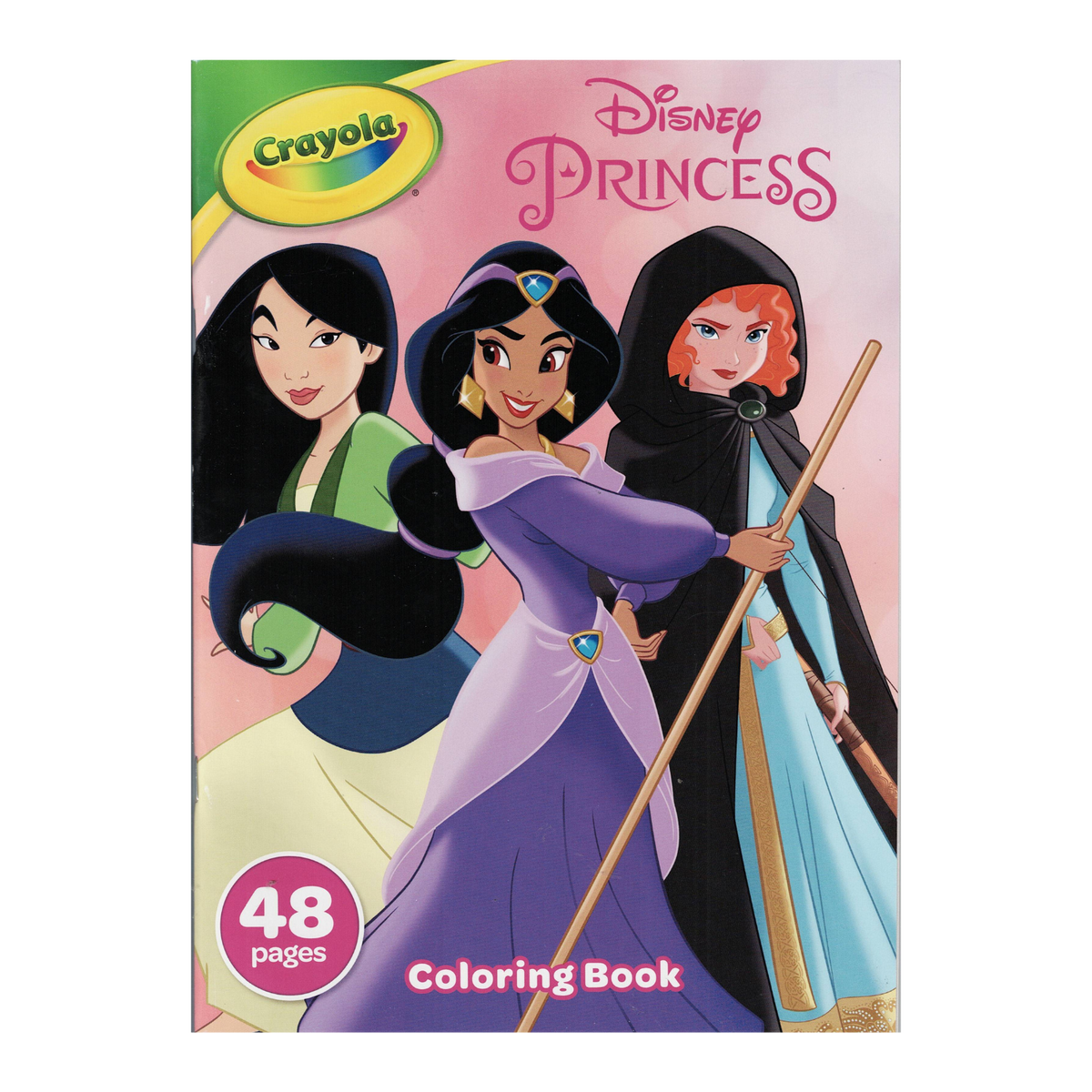 Crayola Disney Princess Coloring Book for Kids A Royal Adventure in 4