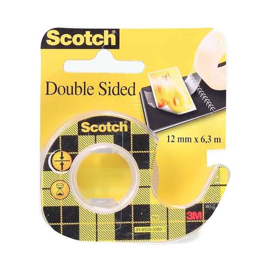Scotch Double Sided Tape Disp. 12.7mm x 6.3m(Without Liner)