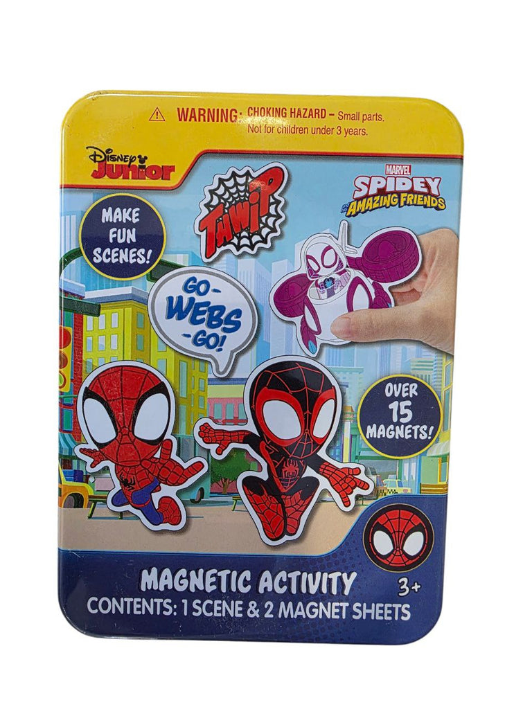 Spidey Magnetic Activity Tin Case (1 Scene & 2 Magnet Sheets)