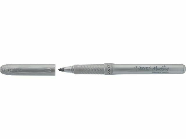 BIC Marker Silver Permanent (Fine Metallic)