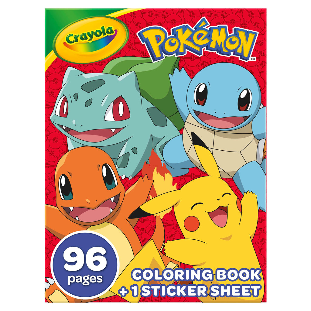 Crayola Pokemon Coloring Book (96pages)