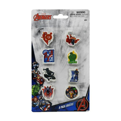 Marvel Avengers Party Favors Eraser Bundle