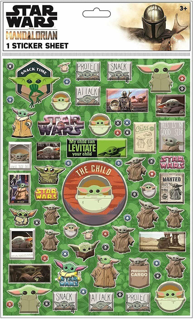 Star Wars 3D Puffy Sticker: Embark on an Interstellar Adventure with Every Sticker - 1 Sheet