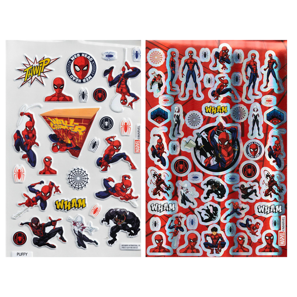 Marvel Spider-Man Sticker Booklet: Swing into Action with Every Sticker - Over 150 Stickers Across 4 Spectacular Pages