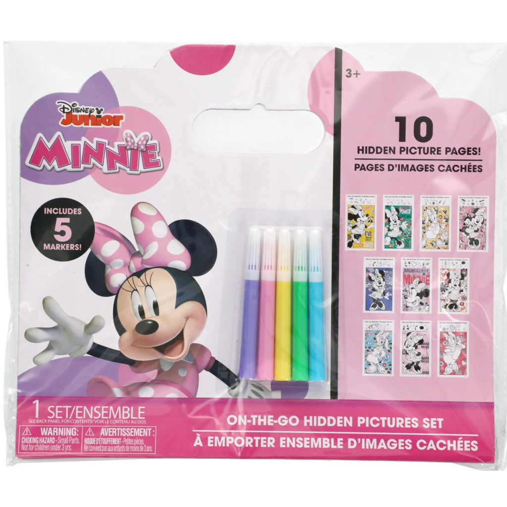 Disney Junior Minnie - On the Go Hidden Pictures: Discover, Color, and Play Wherever You Go!