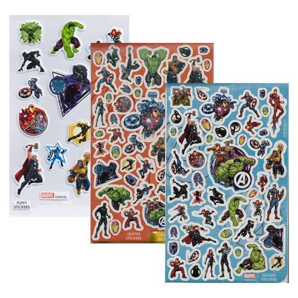 Marvel Avengers Sticker Booklet: Unleash the Hero Within - Over 150 Stickers Across 4 Exciting Pages