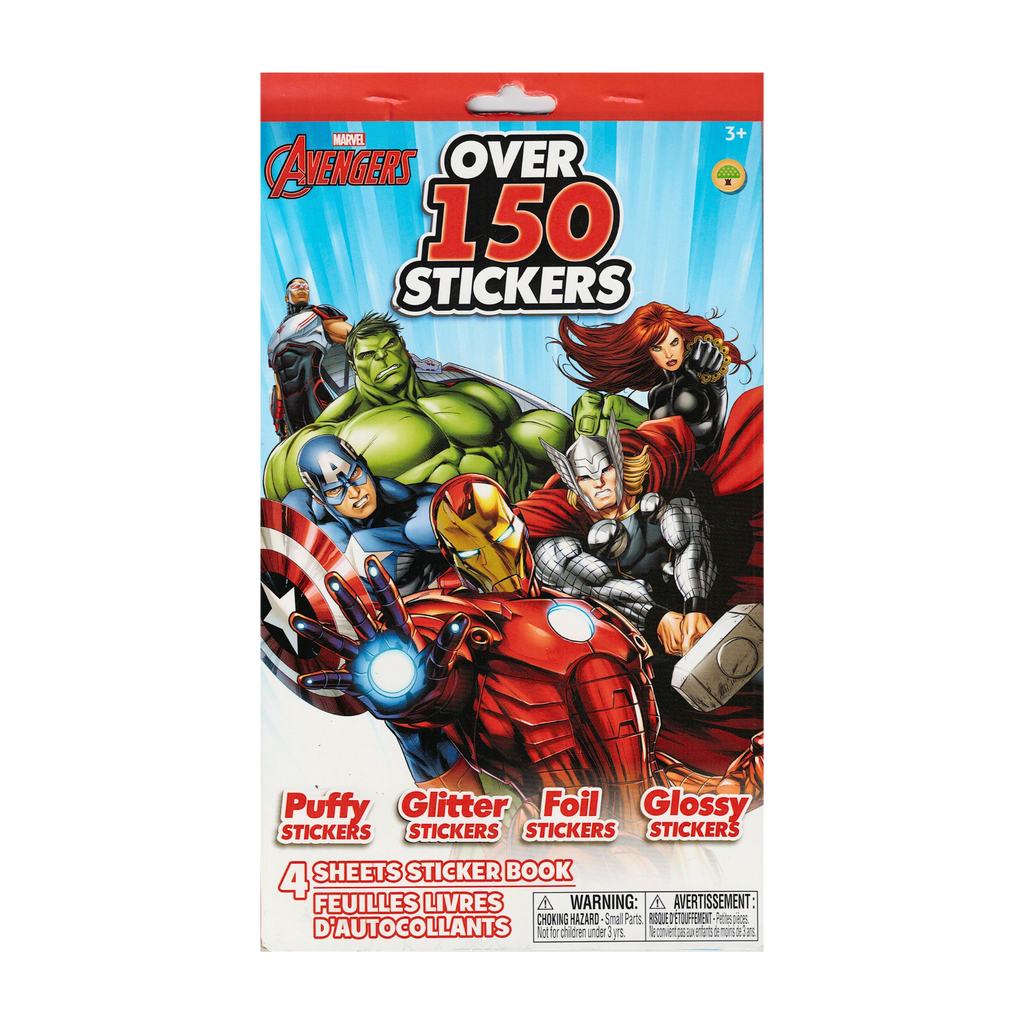 Marvel Avengers Sticker Booklet: Unleash the Hero Within - Over 150 Stickers Across 4 Exciting Pages