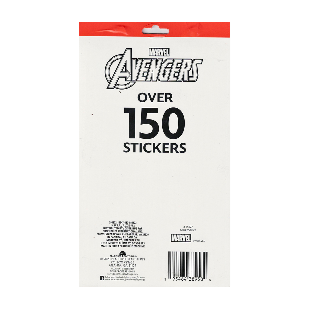 Marvel Avengers Hero Stickerbuch – 2 Bücher Mit über 200 Aufklebern