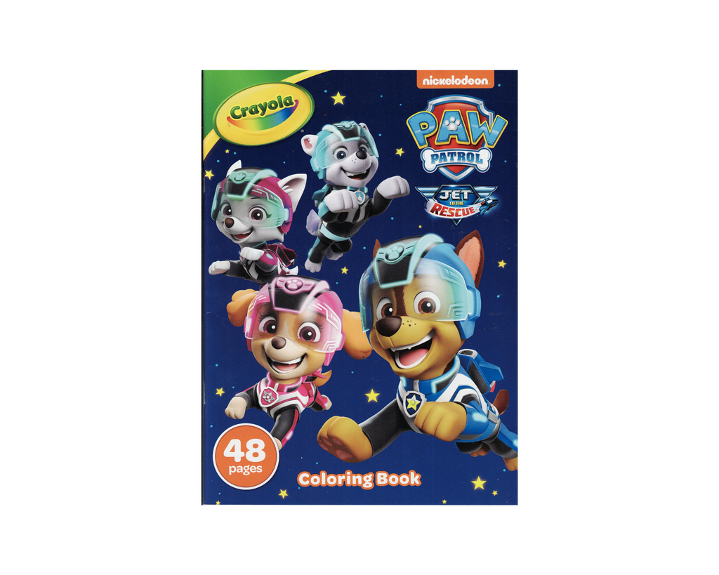 Crayola Nickelodeon Paw Patrol Coloring Book: Adventure Awaits in 48 Pages of Fun!