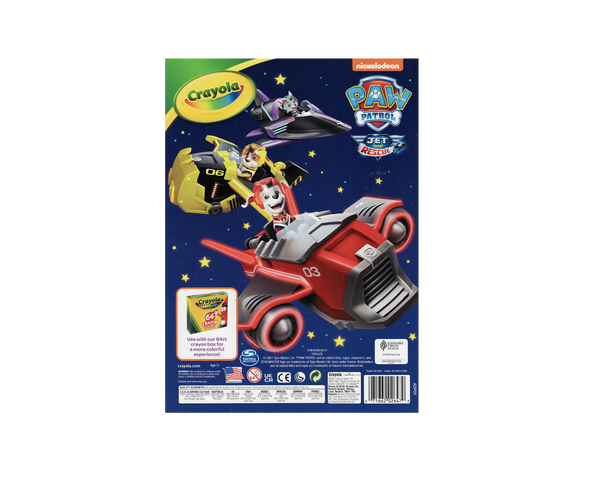 Crayola Nickelodeon Paw Patrol Coloring Book: Adventure Awaits in 48 Pages of Fun!