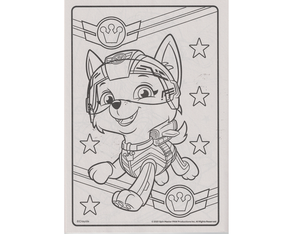 Crayola Nickelodeon Paw Patrol Coloring Book: Adventure Awaits in 48 P – M  \u0026 G Anastasiou Printing Offices LTD, image size:1024x819