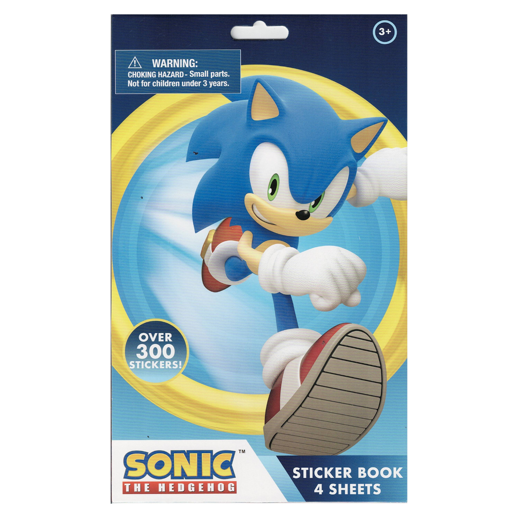 Sonic the Hedgehog Sticker Booklet: Dash into Creativity - Over 300 Stickers for Supersonic Fun!