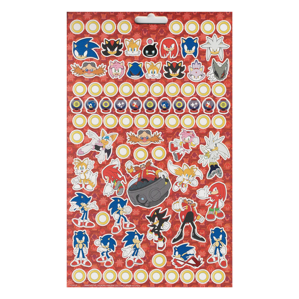 Sonic the Hedgehog Sticker Booklet: Dash into Creativity - Over 300 Stickers for Supersonic Fun!