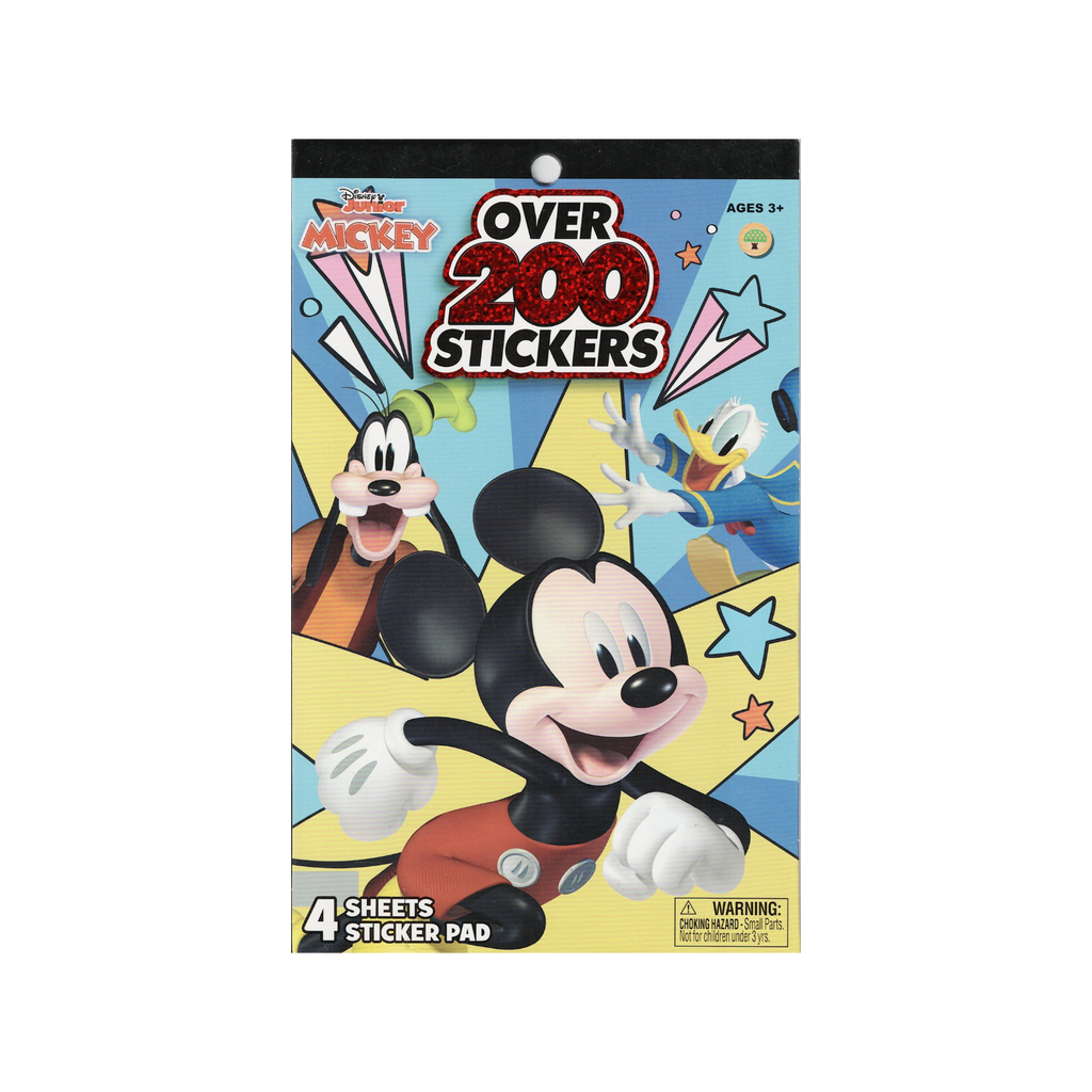 Disney Mickey Sticker Booklet: Celebrate the Magic with Over 200 Stickers!