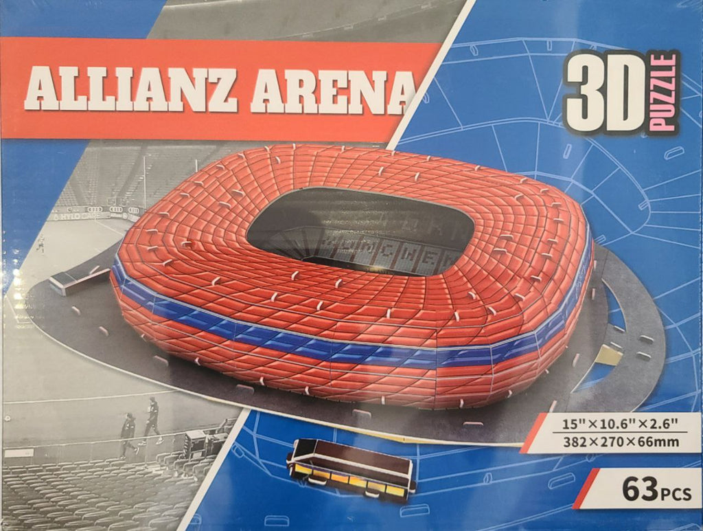 3D Football StadiumPuzzle – Bring Your Favorite Stadium to Life!