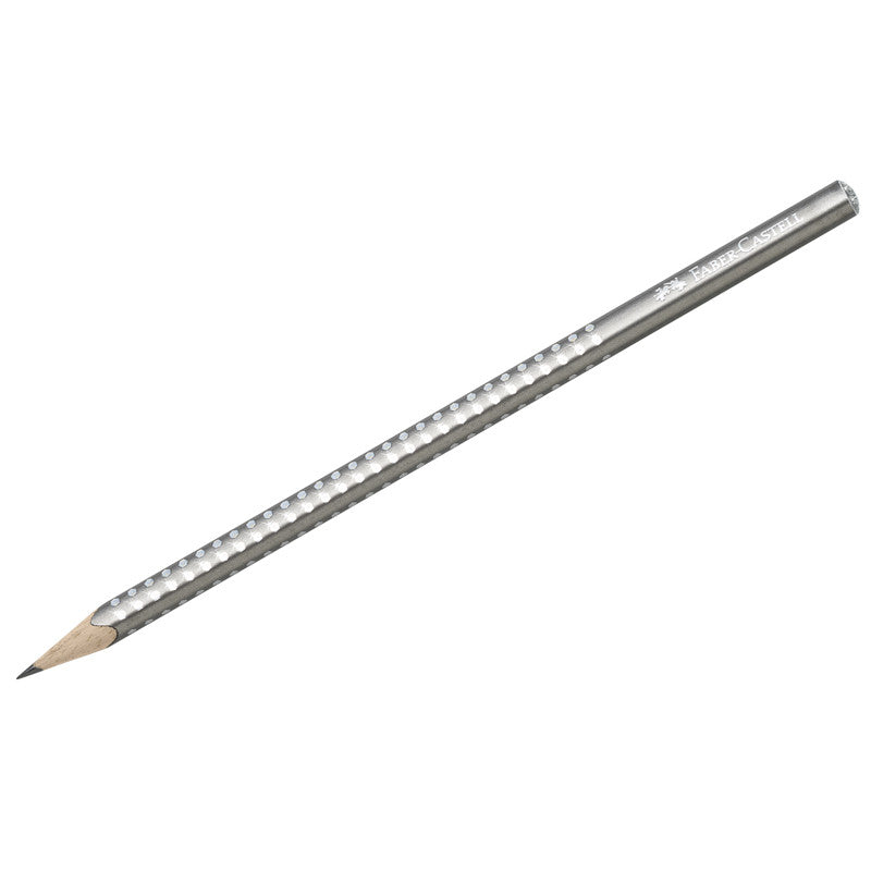 Faber-Castell Sparkle Graphite Pencil - GREY