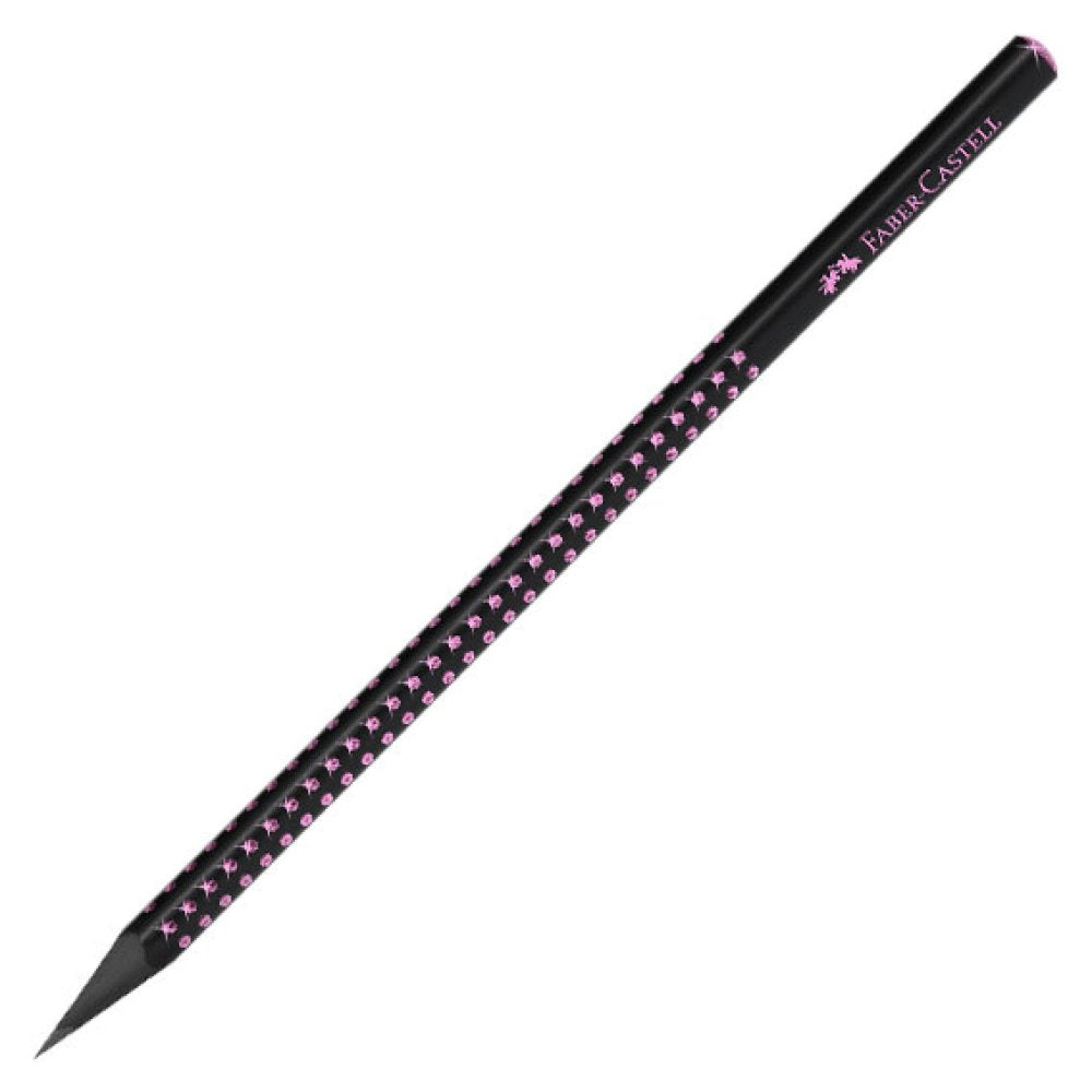 Faber-Castell Graphite Pencil Sparkle Midnight (Pink)