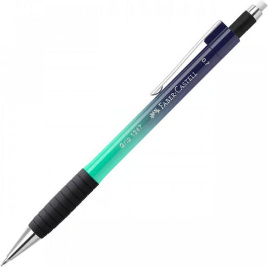 Faber Castell Mechanical Pencil 0.7mm Grip (Green / Blue)