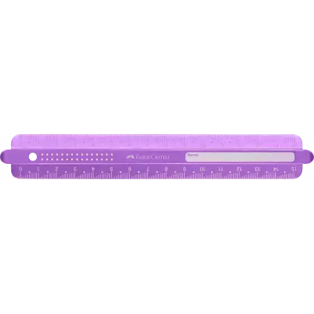 Faber Castell Ruler 15cm Sparkle
