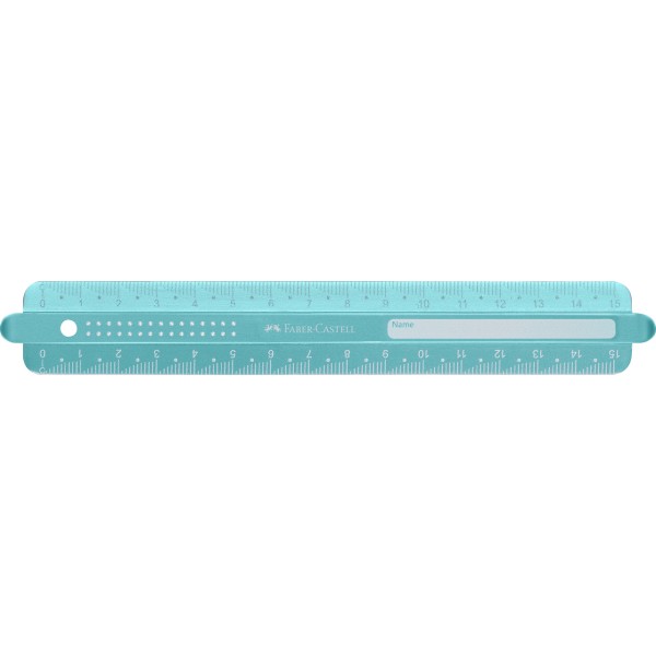 Faber Castell Ruler 15cm Sparkle