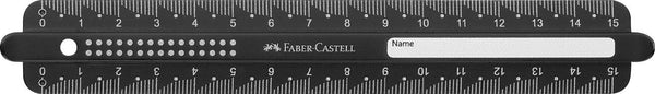 Faber Castell Ruler 15cm Dots