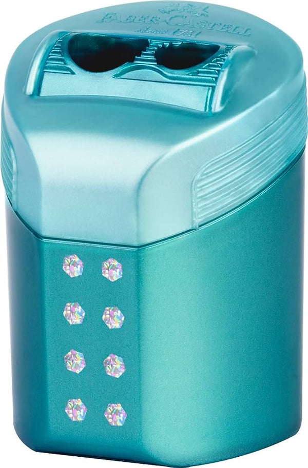 Faber Castell Double Hole Sharpener 3 Colors