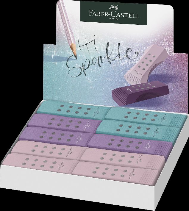 Faber Castell Eraser Rollon Sparkle Cosmic