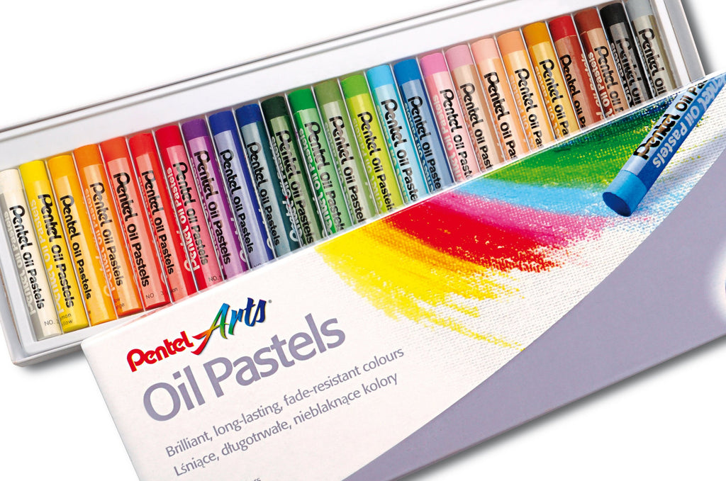 Pentel Artists Oil Pastels - 25 Set