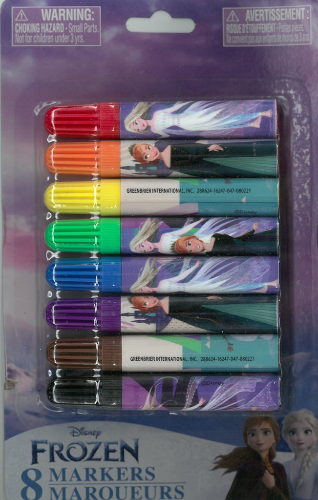 Disney Frozen 8 Markers: Color Your World with the Magic of Arendelle!