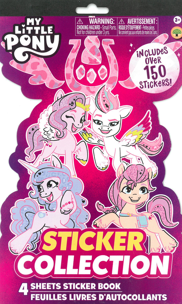 My Little Pony Sticker Booklet: Embark on a Magical Adventure with 150+ Stickers!