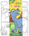 Crayola Color-A-Puzzle Puzzletivity: Unleash Creativity Piece by Piece - 12-Piece Puzzle