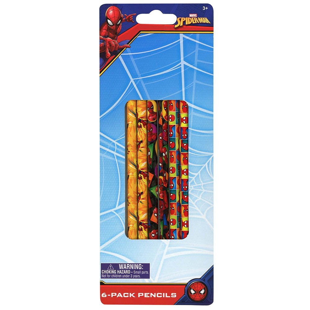 Marvel Spider-Man Pencils: 8-Pack for Web-Slinging Creativity