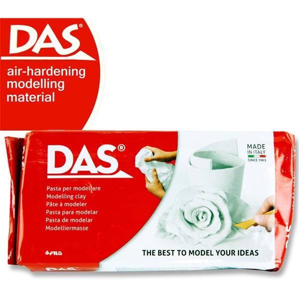 DAS 1 KG MODELLING CLAY BLOCK WHITE