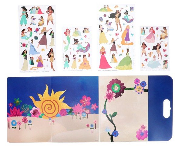 Disney Princess Colorforms On the Go Adventure Stories Fold & Go: A Royal Canvas for Imagination!