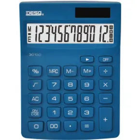 DESQ Desktop Calculator 12D Blue