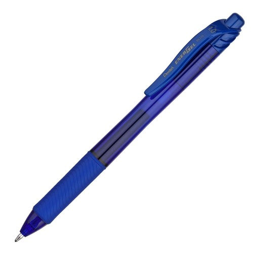 Pentel EnerGel X Roller Ball Retractable Gel Pen 1.0mm (Blue Ink)