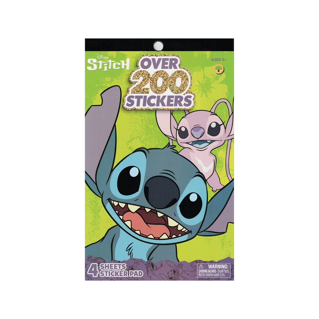 Disney Stitch Sticker Booklet: Unleash Over 200 Ways to Share the Mischief and Fun!