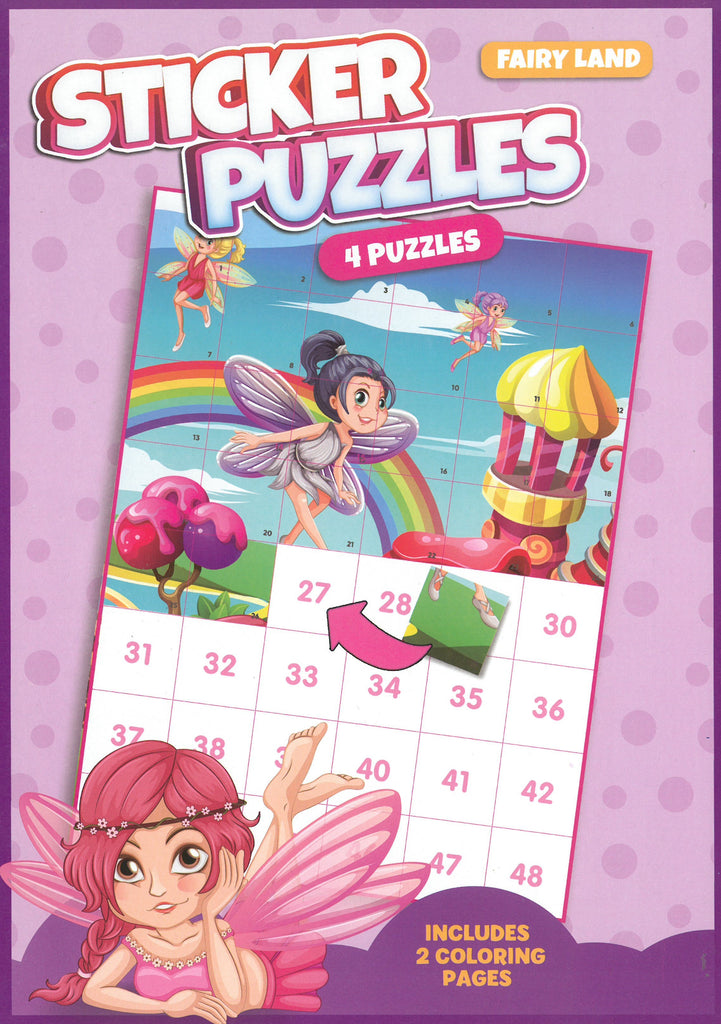 Sticker Activity Book for Kids: Sticker Puzzles 1-48 - Unlock the World of Interactive Learning and Fun!