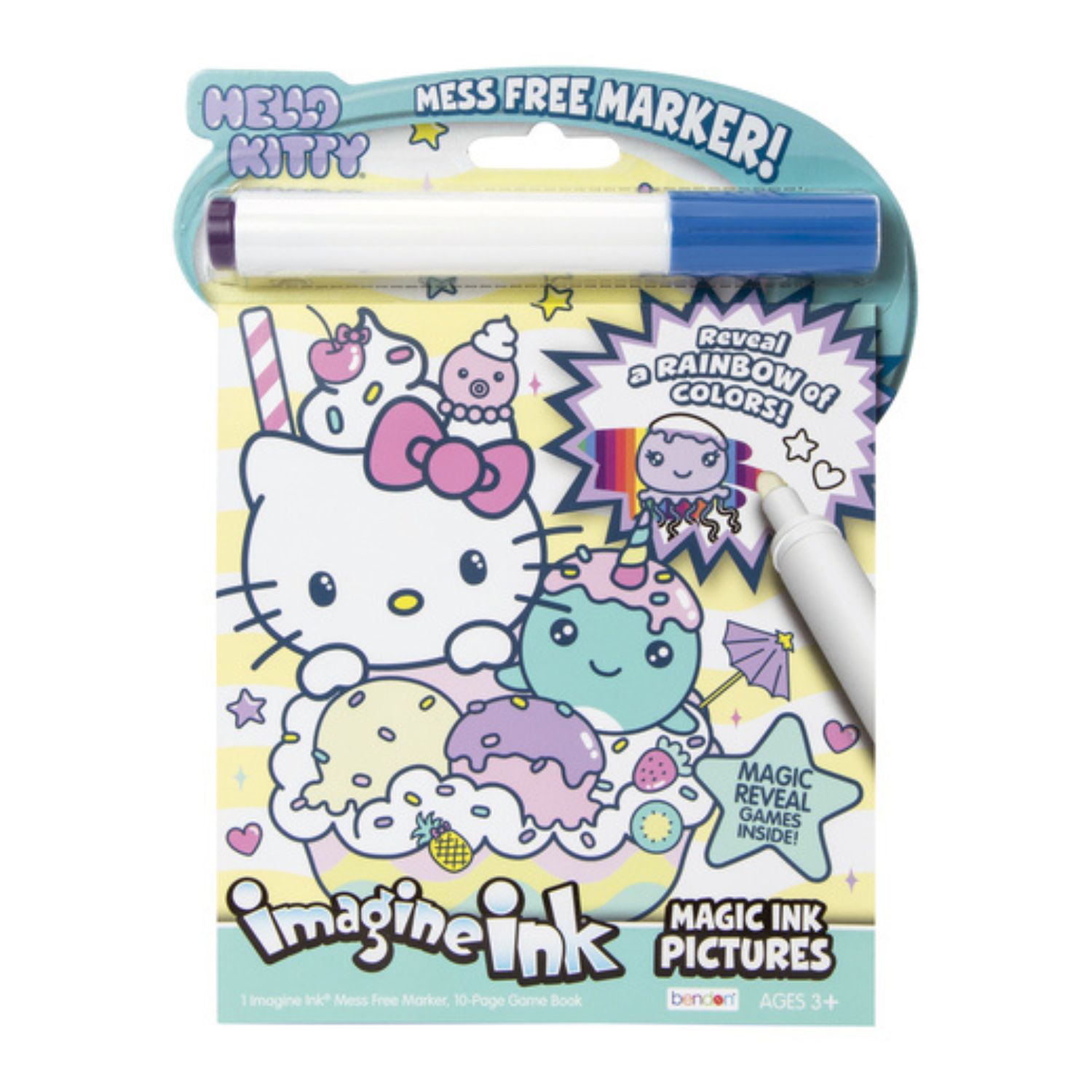 Hello Kitty Imagine Ink Coloring Book: Magical Mess-Free Fun with Just – M  & G Anastasiou Printing Offices LTD