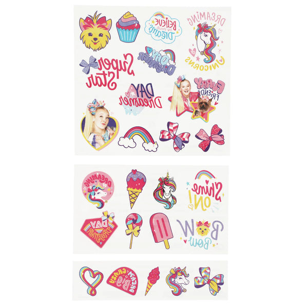 JoJo Siwa 25pcs Tattoos: Sparkle and Shine with Every Design!