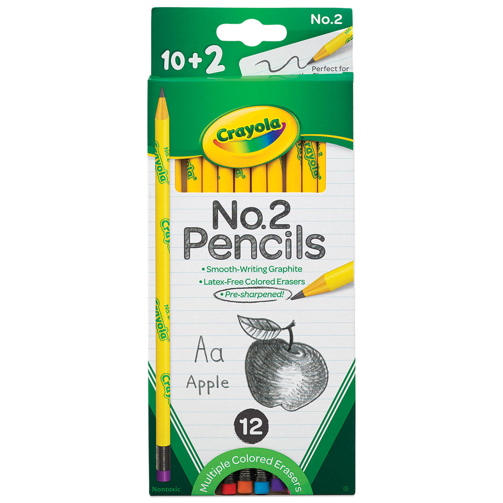 Crayola HB Pencils No.2 Pack of 12