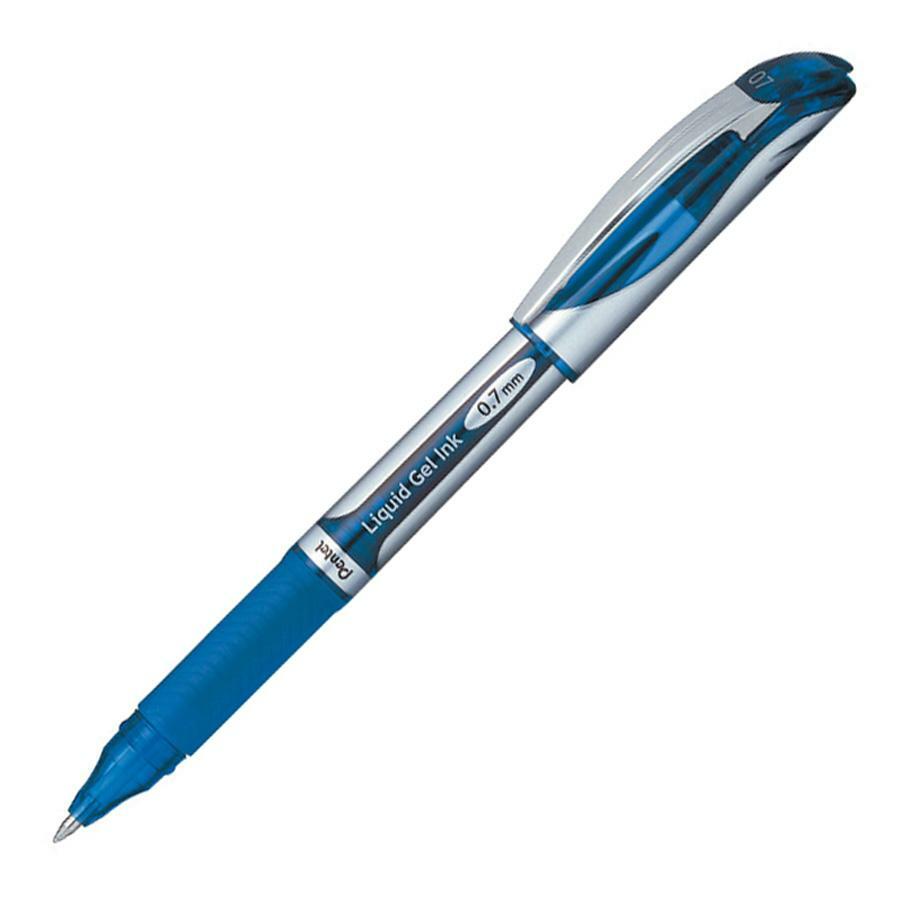 Pentel EnerGel® Deluxe Liquid Gel Pen 0.7, Blue Ink