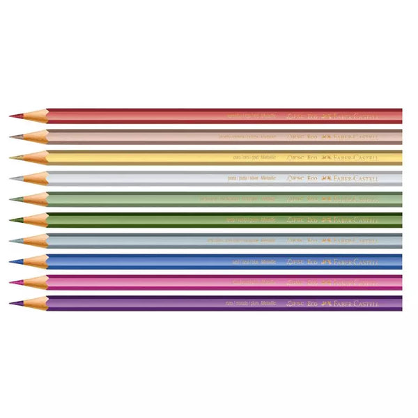 Faber Castell 10 Metallic Color Pencils