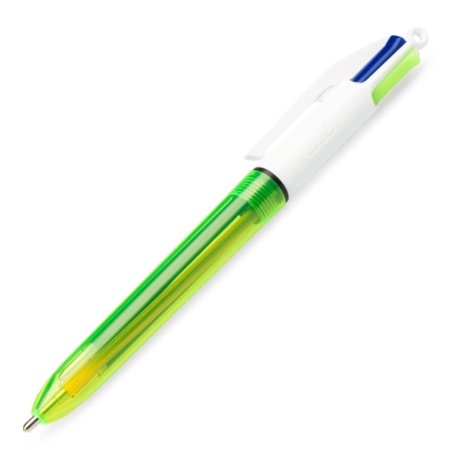 BIC 4 Colors Fluo Multi Ballpoint Pen