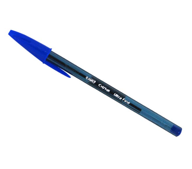 Bic Cristal Exact Ballpoint  Ultra Fine 0.7mm  Blue Ink