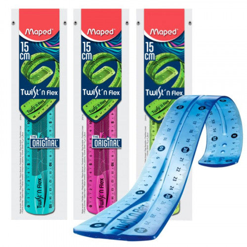 Maped Flexible Ruler Twist 'n Flex 15CM