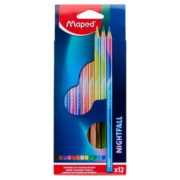 Maped Colouring Pencils 12 Nightfall