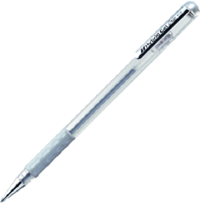 Pentel Hybrid Gel Grip 0.8mm Silver