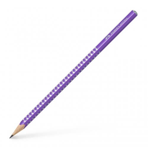 Faber-Castell Sparkle Graphite Pencil - PURPLE