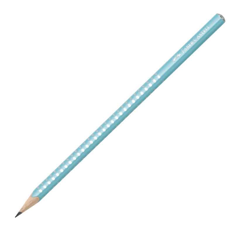 Faber-Castell Sparkle Graphite Pencil - TURQUOISE